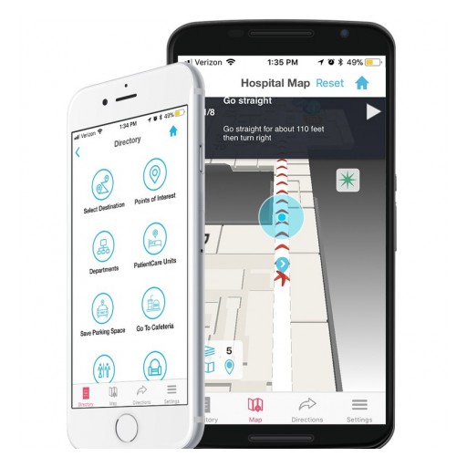 Connexient Partners With Vizzia Technologies to Integrate Indoor Navigation, Digital Wayfinding and Real-Time Location Systems (RTLS) for Healthcare Organizations