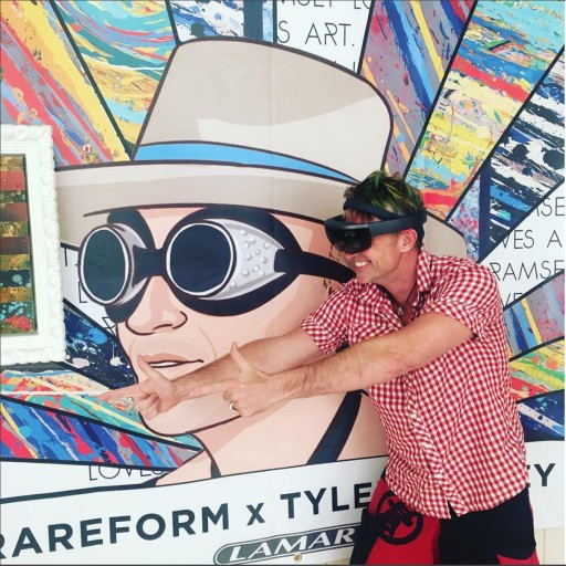 LA Artist Tyler Ramsey Utilizes Augmented Reality as His Latest Canvas