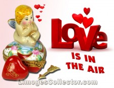 Collection of Valentine's Day Luxury Limoges boxes | LimogesCollector.com