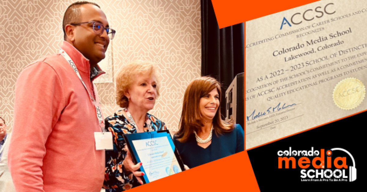 Colorado Media School Earns 'School of Distinction' Recognition From