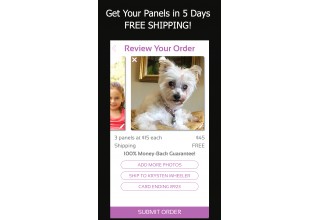 Simple app for ordering your PixelPanels in a few minutes