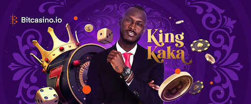 King Kaka in New Year Cheer After Landing Double Sponsorship Deal with Bitcasino