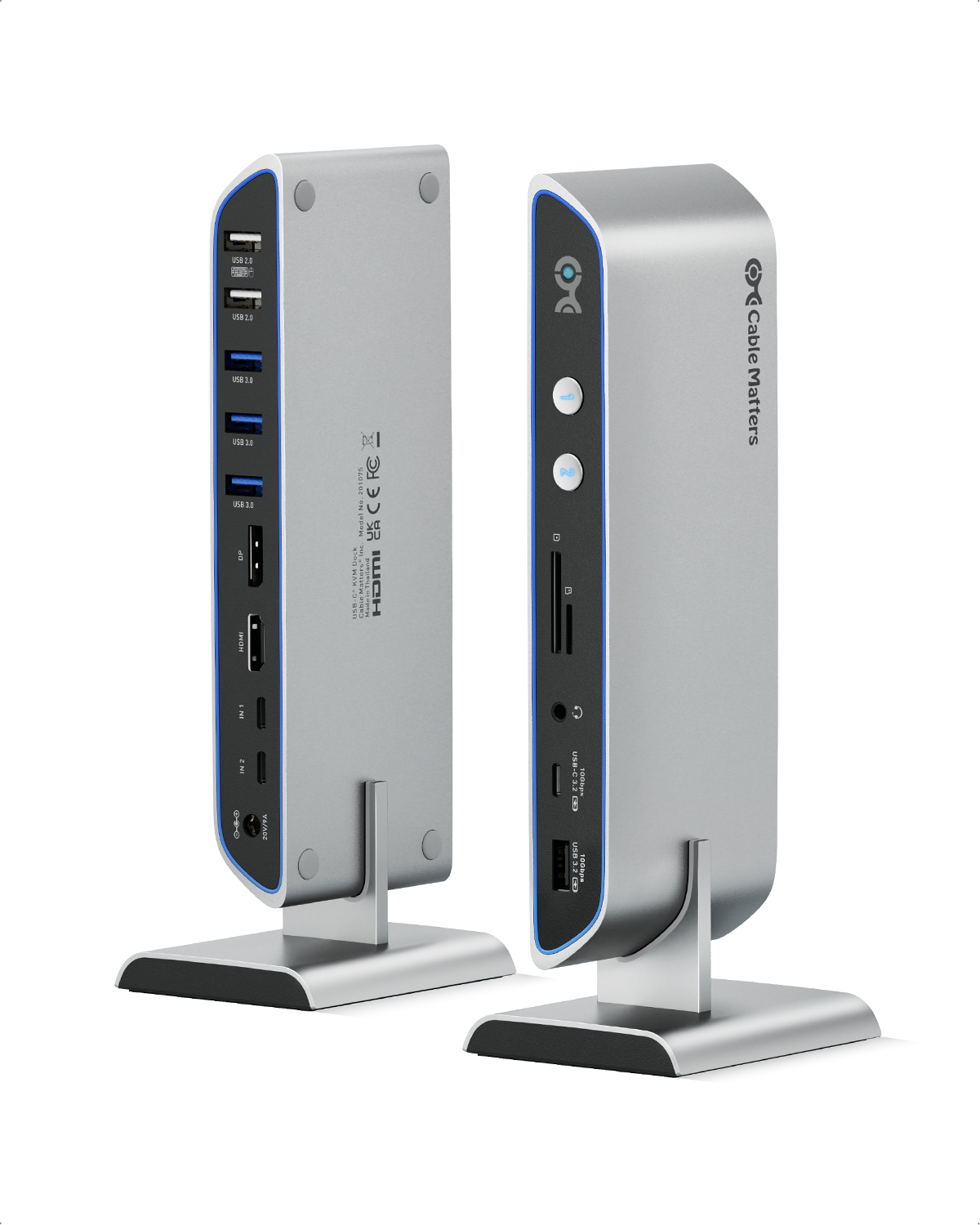 Cable Matters Unveils USB-C (R) KVM Switch Dock for Two Devices