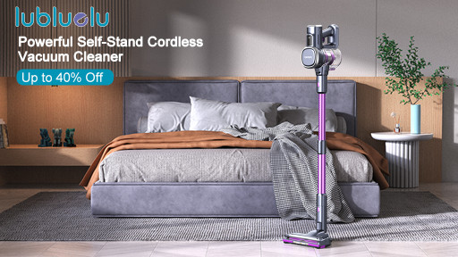 Lubluelu Unveils World's Most Versatile Self-Stand Cordless Vacuum Cleaner on Indiegogo