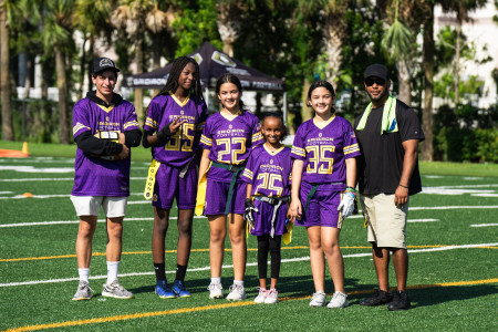 Flag Football Players After a Game Hosted by Gridiron Football