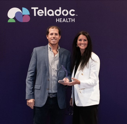 HealthJoy Leader Wins Teladoc Health Forum Transformational Leadership Award