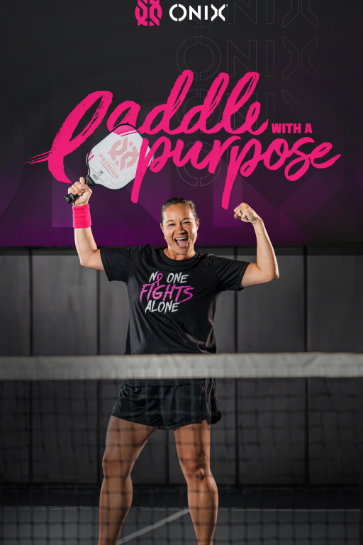 ONIX Pickleball Donates $10,000 for Breast Cancer Awareness Campaign