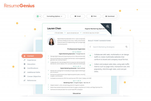 Resume Genius Launches New AI-Powered Resume Builder Software