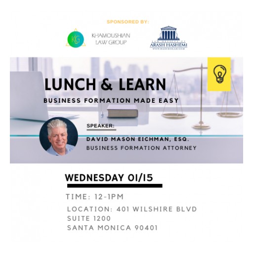 Business Networking Lunch & Learn - Business Formation Made Easy