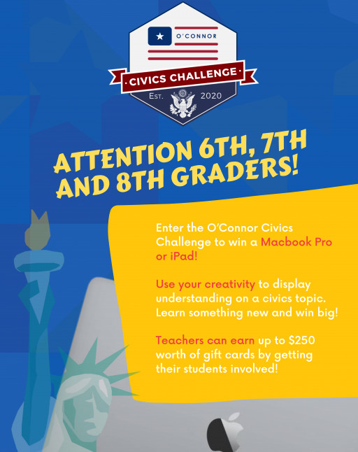 Celebrate Women's History Month With Sandra Day O'Connor Institute Civics Challenge for Middle Schoolers