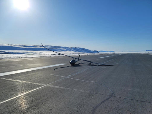 Platform Aerospace Flies the Vanilla UAS for NASA in Thule, Greenland