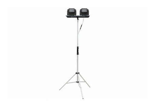 Larson Electronics Releases Portable Telescoping LED Light Tower, 64W, Wireless Remote, 24V DC