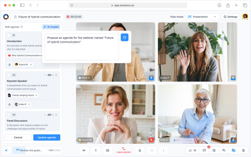 Introducing Sessions Copilot: Transforming Customer-Facing Webinars With AI-Powered Assistance