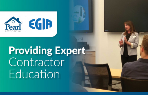EGIA and Pearl Certification Partner for Expert Contractor Education