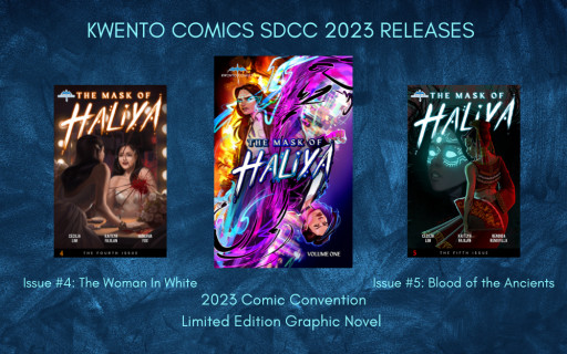Kwento Comics Takes San Diego Comic Con 2023 by Storm, Unveiling Graphic Novel and Exciting New Installments of ‘The Mask of Haliya’ Series