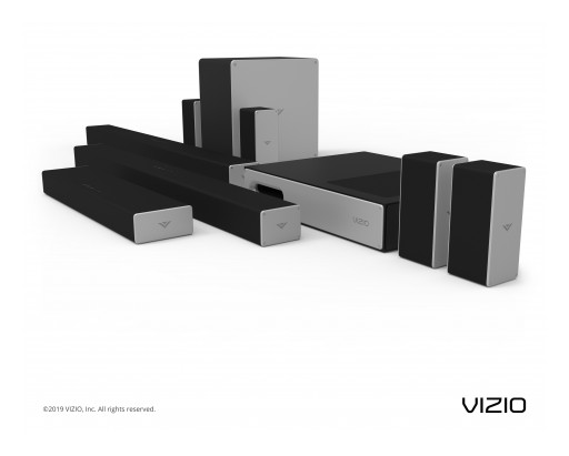 VIZIO Announces 2019 Audio Collection at CES 2019, Highlighted by Additional Dolby Atmos® Offerings Along With New Sound Bar and Subwoofer Designs