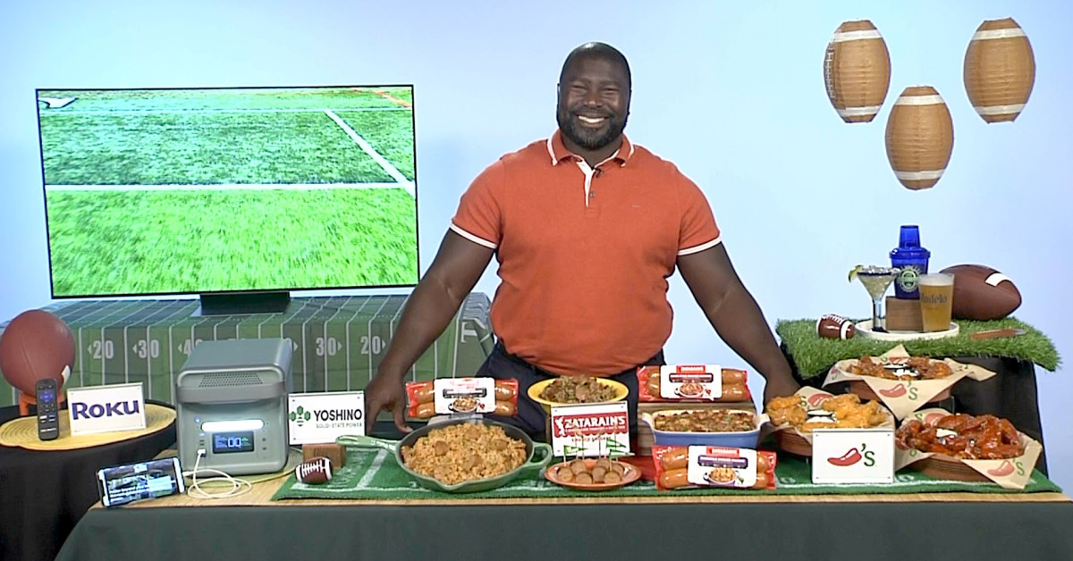 Ovie Mughelli Shares Tips to Having an All-Pro Tailgate and Game Day Party on TipsOnTv