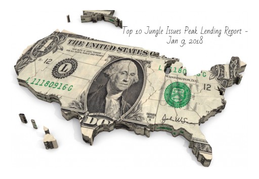 Top 10 Jungle Issues New Peak Lending Report Based on $3.8 Trillion in US Consumer Debt