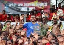 Augustine Brian is bringing human rights to life in the Southern Highlands province of Papua New Guinea.