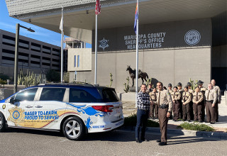 Earnhardt Lexus awards Maricopa County Sheriffs
