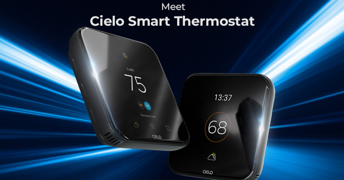 Cielo WiFi Smart Thermostat  Manage Home Climate Via Phone