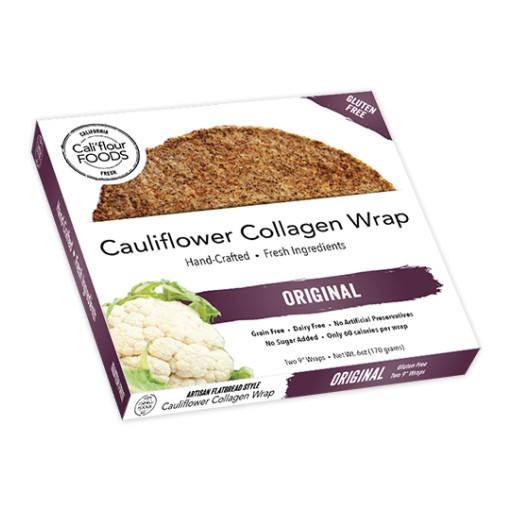 Introducing Cali'flour Foods' Latest Creation: The Collagen Wrap