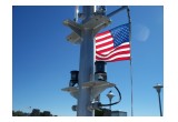 Orca Green Marine LX Classic Series LED Navigation Lights on a Pilot boat