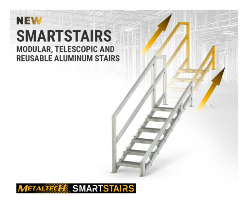 METALTECH Unveils the Future of Temporary Construction Stairs
