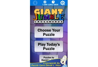 Giant Jumble Crosswords App
