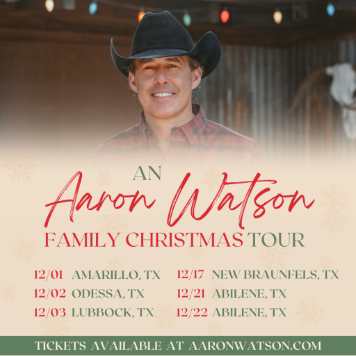 Get Your Family Into the Holiday Spirit With the Return of ‘An Aaron Watson Family Christmas’