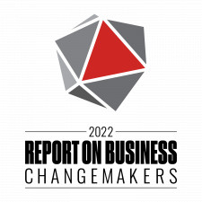 Report on Business 2022 Changemakers Award at The Globe and Mail