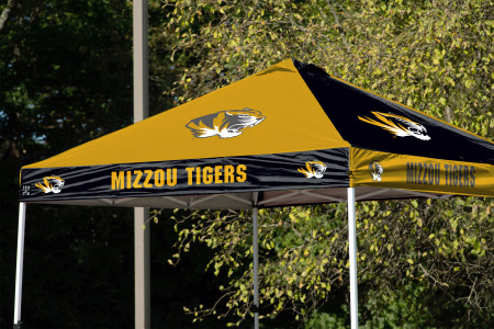 Missouri Tigers Checkerboard Canopy