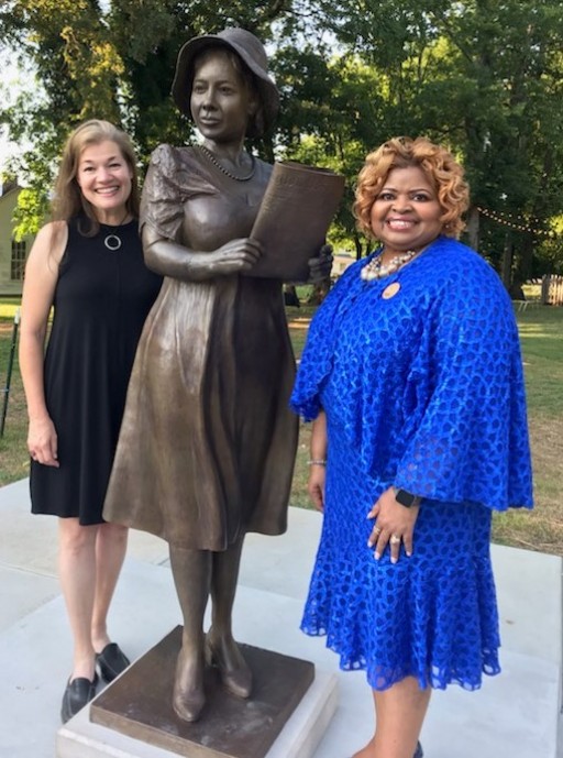 International African American Sorority on Hand to Welcome Alice Allison Dunnigan Statue Home to Russellville, KY