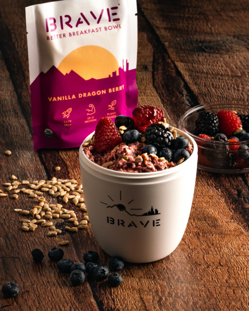 Eat Brave Introduces 'Vanilla Dragon Berry' Superfood Breakfast Bowl
