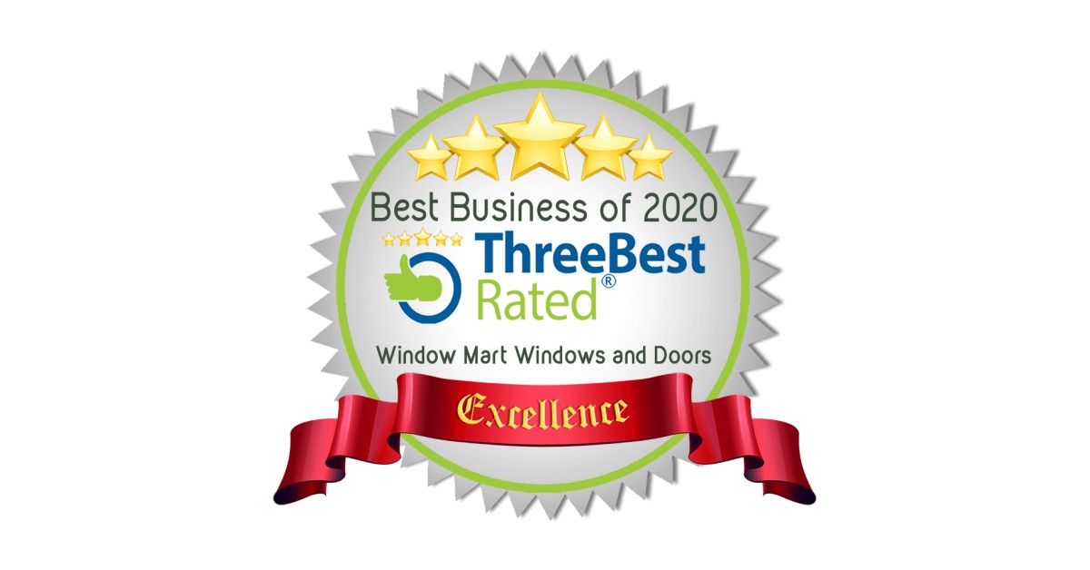 Window Mart Windows and Doors From Edmonton Wins ThreeBestRated® Award