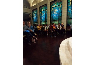 Search and rescue and CPR training in the Chapel