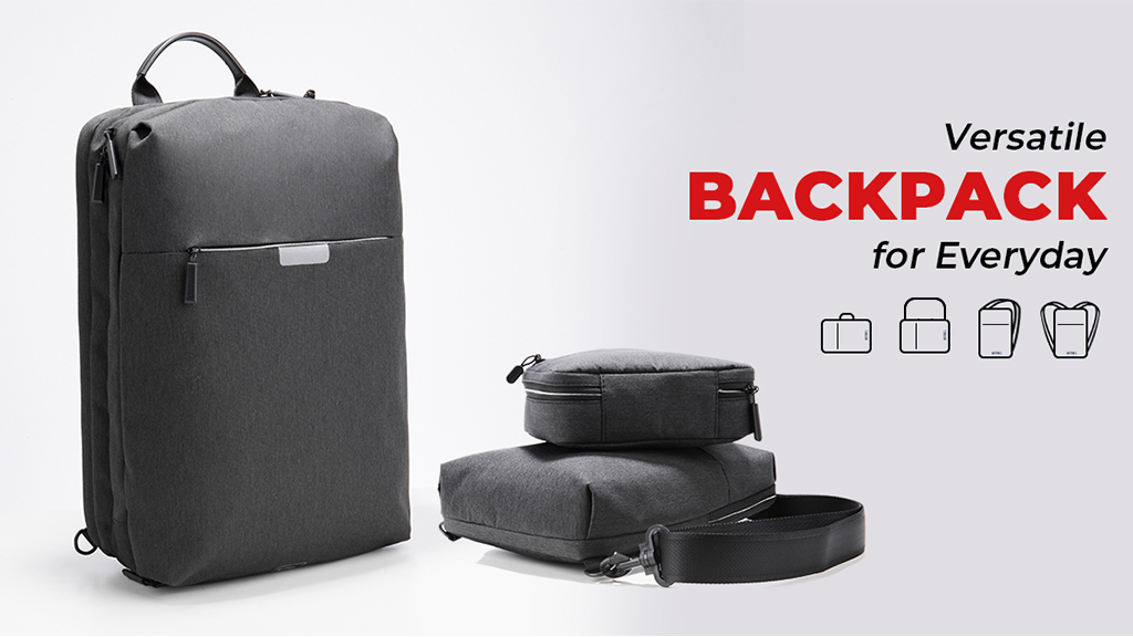 Switch - the Innovative 4-in-1 Backpack - Launches on Kickstarter With ...