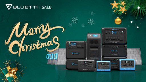 BLUETTI Announces Christmas Sale Live: Solar Generator, Solar Panel Deals and More
