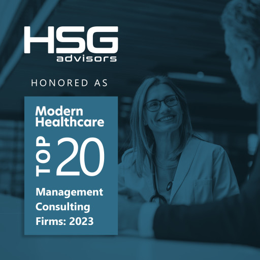 HSG Advisors Ranked a Top 20 Healthcare Consultancy by Modern Healthcare