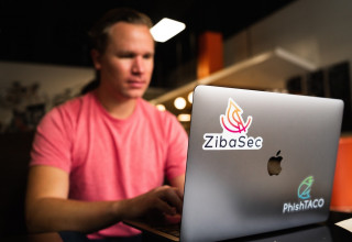 Doug Bondor Making PhishTACOs at ZibaSec HQ