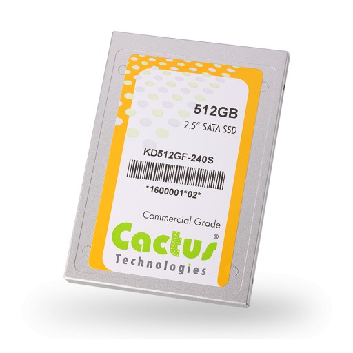 Cactus Technologies Now Offering I-Temp MLC 2.5" SATA SSD