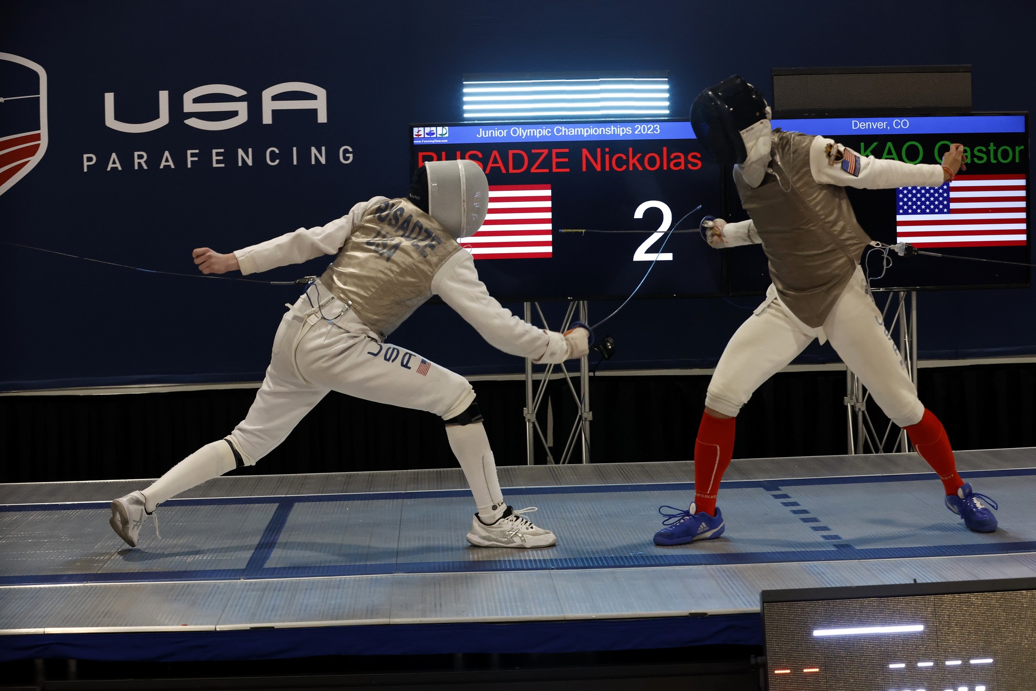 Tim Morehouse Fencing Club Fencer Nickolas Rusadze Wins Gold at USA