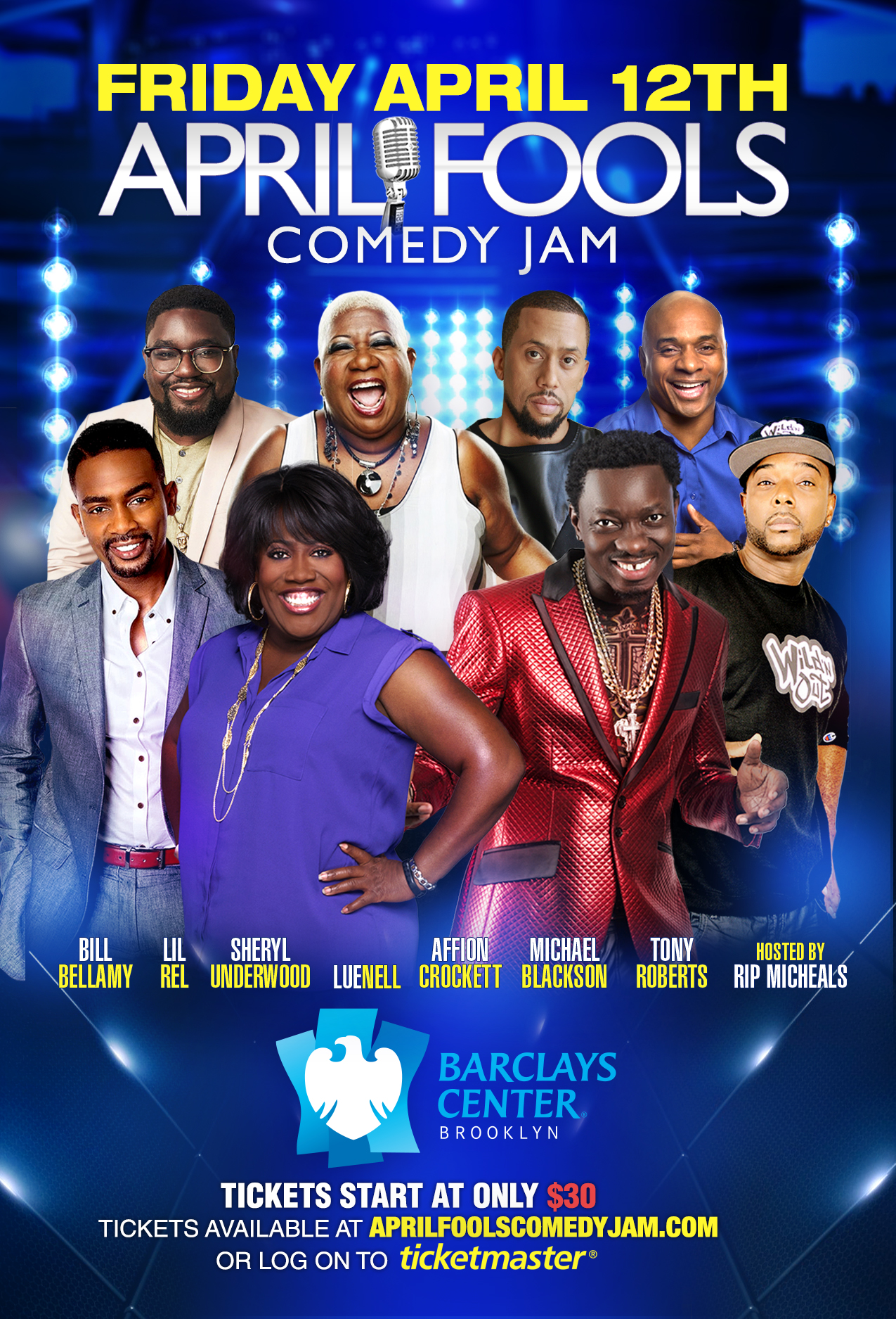 Comedy Show At The Barclays Comedy Walls