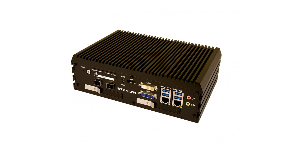 Stealth's New Rugged Fanless, Mini PC With 9th Gen Processors and Dual Removable Newswire