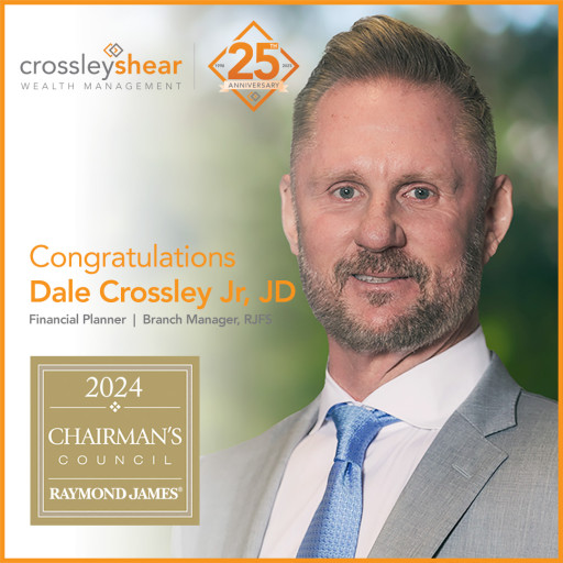 Dale Crossley Named to Raymond James 2024 Chairman’s Council
