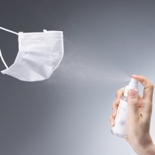 EDOBIO's new Aroma Floreeze Spray helps tackle the problem of keeping masks germ-free.