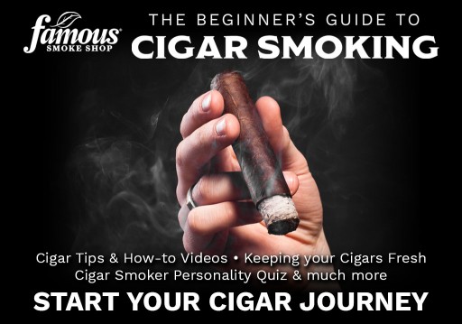 Famous Smoke Shop Launches 'Beginner's Guide to Cigar Smoking'