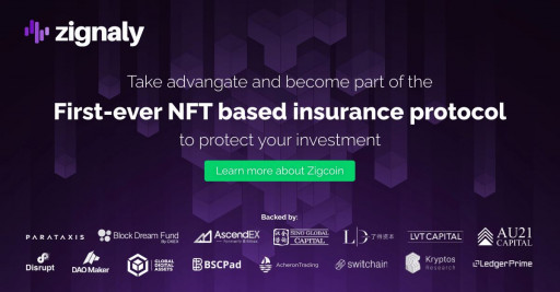 Zignaly raises USD 3 million in Private Sale to launch NFT-based insurance protocol powered through
