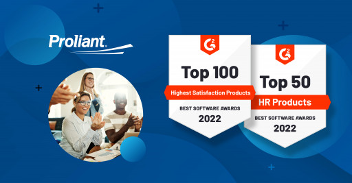 Proliant Earns 2 Spots on G2's 2022 Best Software Awards