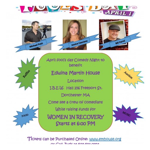 Edwina Martin House Hosts Comedy Show to Support Woman in Recovery